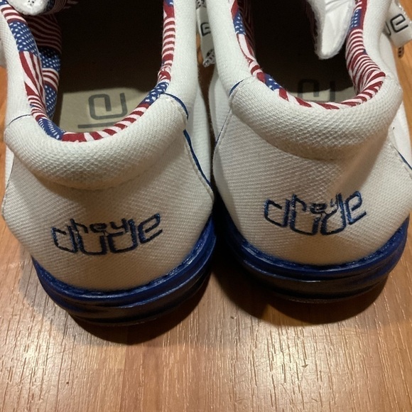 Mens Hey Dude Wally Stretch Salute Shoes 12 EXCLUSIVE LIMITED NEW! Patriotic